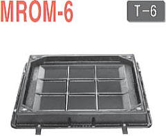 カラー舗装用 化粧マンホール MROM-6