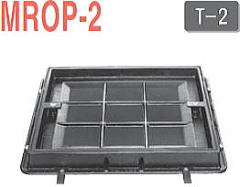 カラー舗装用 化粧マンホール MROP-2