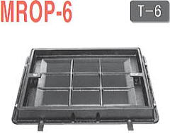 カラー舗装用 化粧マンホール MROP-6